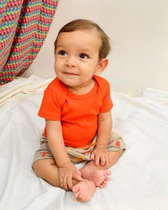 Imagem de Kit 2 Body Infantil Manga Curta Roupa de Bebe