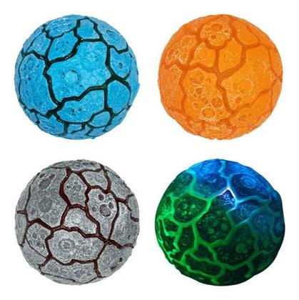 Imagem de Kit 2 Bolas De Apertar Squish Mania Flash Vulcão Com Luz