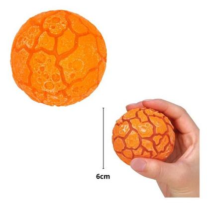 Imagem de Kit 2 Bolas De Apertar Squish Mania Flash Vulcão Com Luz