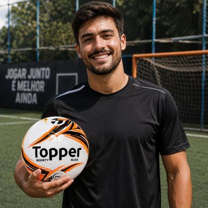 Imagem de Kit 2 Bolas Society Topper Slick + 1 Bomba De Ar