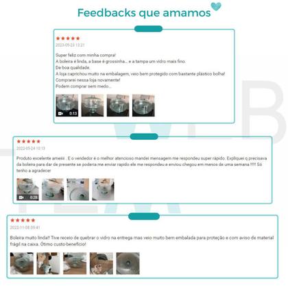 Imagem de Kit 2 Boleiras de Vidro com Pé e Tampa Vitazza Prato 28cm para Bolo, Doce, Sobremesa, Decoração, Organização, Mesa Posta Elegante e Sustentável