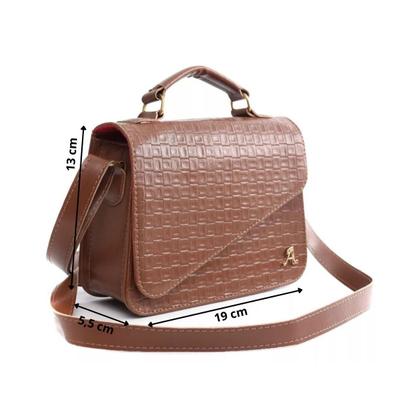 Imagem de Kit 2 Bolsa Feminina Pequena Tiracolo Clucth Elegante Compacta Alça Ajustável