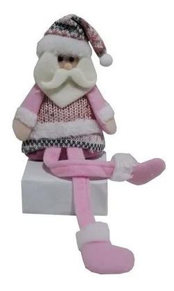 Imagem de Kit 2 Boneco Papai Noel Boneco De Neve Enfeite Natal Pelucia