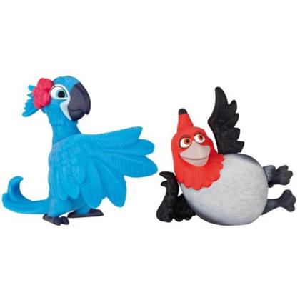 Imagem de Kit 2  Boneco Rio 2 Jade e Pedro 5CM  Colecionável  Sunny