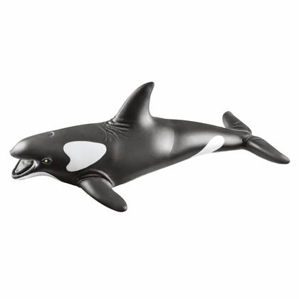 Imagem de Kit 2 Bonecos Baleia Jubarte E Baleia Orca Animais Marinhos Realistas De Brinquedo