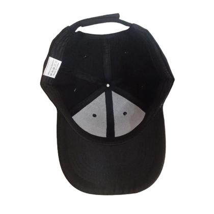 Imagem de Kit 2 Bonés Chapeu Bombeta Ajustável Liso Aba Curva Preto