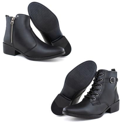 Imagem de Kit 2 Bota Feminina Low Cab Country & Bota Texas Low Cab