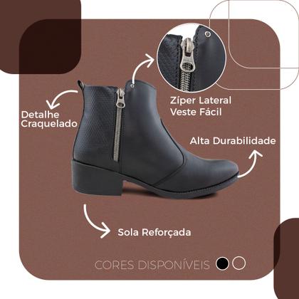 Imagem de Kit 2 Bota Feminina Low Cab Country & Bota Texas Low Cab