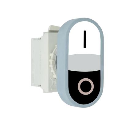 Imagem de Kit 2 botao cew bdm05io 11000000 3vf duplo weg