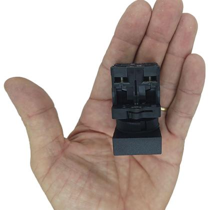 Imagem de Kit 2 Botão de Comando Duplo Liga e Desliga de Pulso 1na+1nf EL8425