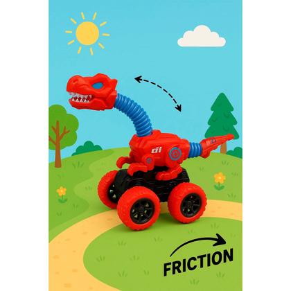 Imagem de Kit 2 Brinquedo Dinossauro tubos telescópicos Stress Diy