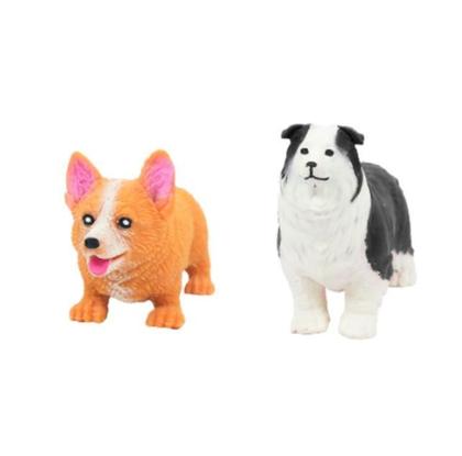 Imagem de Kit 2 Brinquedos Cachorro Estica E Puxa Antistress Ansiedade