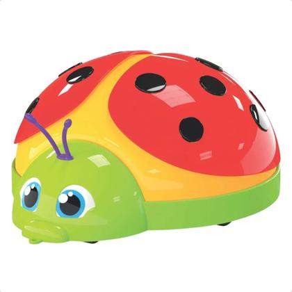 Imagem de Kit 2 Brinquedos Infantil 2em1 Interativos Bichinhos Chocalho Joaninha Presente Criança Bebê