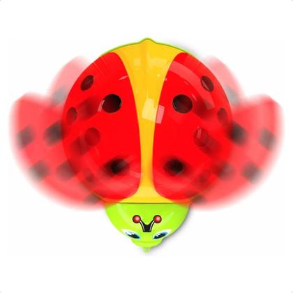 Imagem de Kit 2 Brinquedos Infantil 2em1 Interativos Bichinhos Chocalho Joaninha Presente Criança Bebê