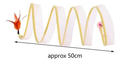 Imagem de Kit 2 Brinquedos Interativos para Gatos (Túnel + Túnel Mola Maluca)