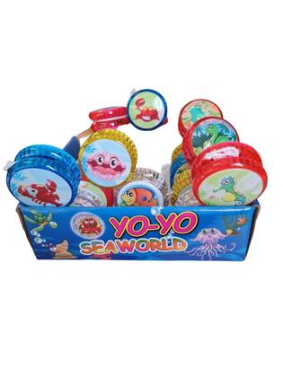 Imagem de Kit 2 Brinquedos Ioiô Yoyo Bichos Com Luz De Led Infantil