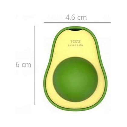 Imagem de Kit 2 Brinquedos Para Gatos Coçador Escova Canto + Abacate Catnip