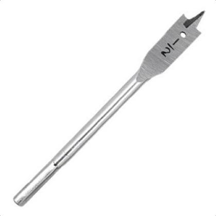 Imagem de Kit 2 Brocas Chatas Para Madeira 3/8'' E 1/2''