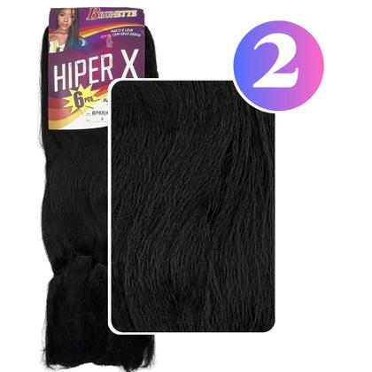 Imagem de Kit 2 Cabelo Jumbo Tranças Hiper X Jumbão Box Braid
