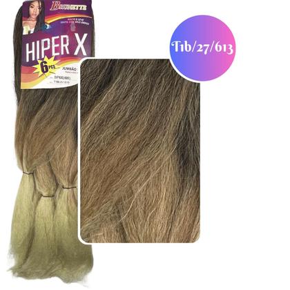 Imagem de Kit 2 Cabelo Jumbo Tranças Hiper X Jumbão Box Braid