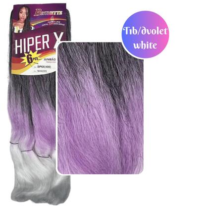 Imagem de Kit 2 Cabelo Jumbo Tranças Hiper X Jumbão Box Braid