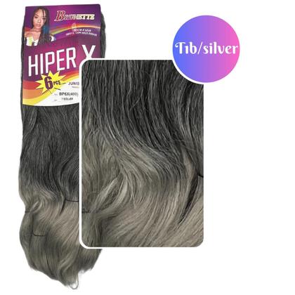 Imagem de Kit 2 Cabelo Jumbo Tranças Hiper X Jumbão Box Braid