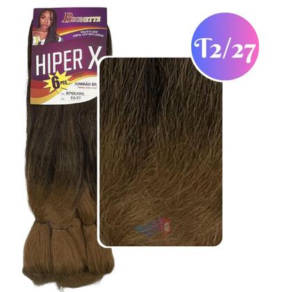Imagem de Kit 2 Cabelo Jumbo Tranças Hiper X Jumbão Box Braid