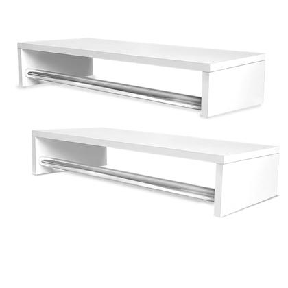 Imagem de Kit 2 Cabideiros De Parede Arara Suspensa Pendurador de Roupa