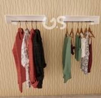 Imagem de Kit 2 Cabideiros De Parede