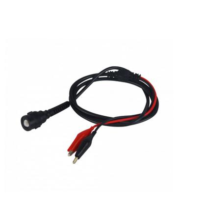 Imagem de Kit 2 Cabo Bnc Tipo Jacaré 1 Metro Utilizado Equipamento Gf Fd Ga-100