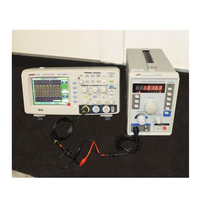 Imagem de Kit 2 Cabo Bnc Tipo Jacaré 1 Metro Utilizado Equipamento Gf Fd Ga-100