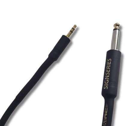 Imagem de Kit 2 Cabo P2 Estereo + P10 Macho Mono 3.05M Mac Cabos