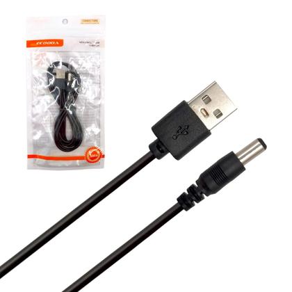Imagem de Kit 2 Cabo Usb P4 Caixas De Som Rádios Universal Ecooda EX1846