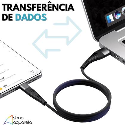 Imagem de Kit 2 Cabos Carregador 2 Metros Micro USB V8 Original Inova