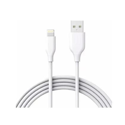 Imagem de Kit 2 Cabos Usb Kingo P/ Iphone 7 Plus 1MT Branco Rapido Top