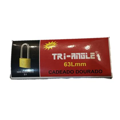 Imagem de kit 2 Cadeado grande 63x150mm 3 chaves 