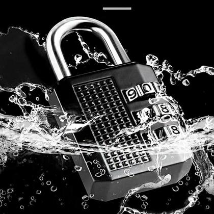 Imagem de Kit 2 Cadeados Com Código de combinação Número Proteção