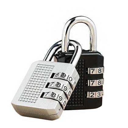 Imagem de Kit 2 Cadeados Para Proteção Com Código de combinação Número Proteção