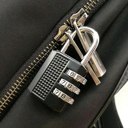 Imagem de Kit 2 Cadeados Para Proteção Com Código de combinação Número Proteção