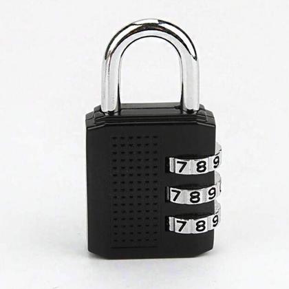 Imagem de Kit 2 Cadeados Para Proteção Com Código de combinação Número Proteção