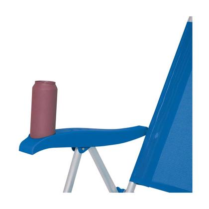 Imagem de Kit 2 Cadeira Alta Boreal Reclinável 4 Posições Alumínio Suporta 110 Kg - Mor