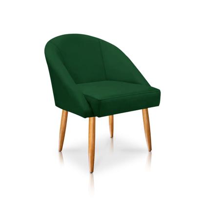 Imagem de KIT 2 Cadeira Lua Veludo Decorativa Luxo