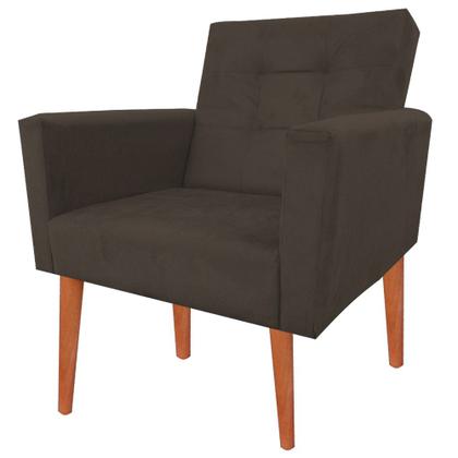 Imagem de Kit 2 Cadeira Poltrona Consultório Escritório Recepção Reforçadas Nina