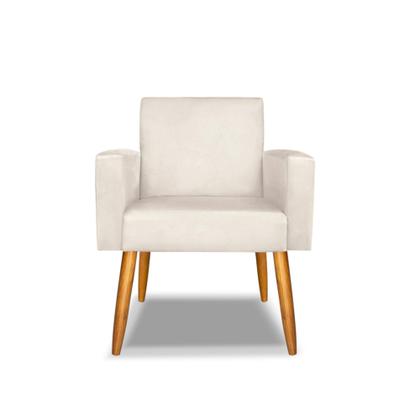 Imagem de Kit 2 Cadeira Poltrona Decorativa Sala 