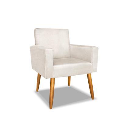 Imagem de Kit 2 Cadeira Poltrona Decorativa Sala 