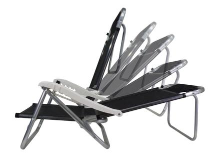 Imagem de Kit 2 Cadeira Reclinável Top Line 5 Posições Com Almofada E Porta Copos Preto - Zaka