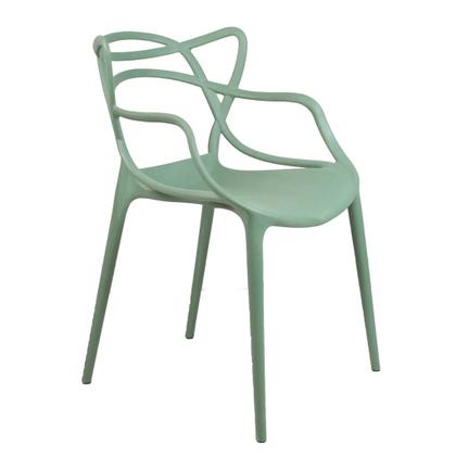 Imagem de Kit 2 Cadeiras Alegra Polipropileno Mesa Jantar Cozinha Varanda Jardim Piscina Escritório