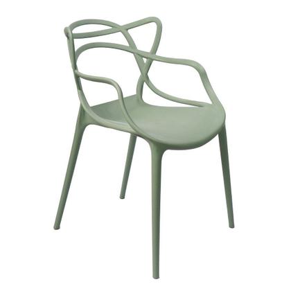 Imagem de Kit 2 Cadeiras Alegra Polipropileno Mesa Jantar Cozinha Varanda Jardim Piscina Escritório