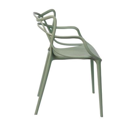 Imagem de Kit 2 Cadeiras Alegra Polipropileno Mesa Jantar Cozinha Varanda Jardim Piscina Escritório