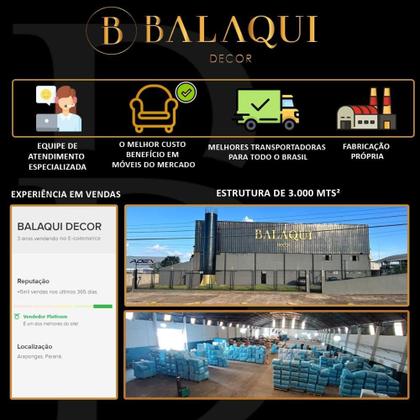 KIT 2 Cadeiras Base Reforçada para Escritório - Balaqui Decor Imagem de KIT 2 Cadeiras Base Reforçada para Escritório